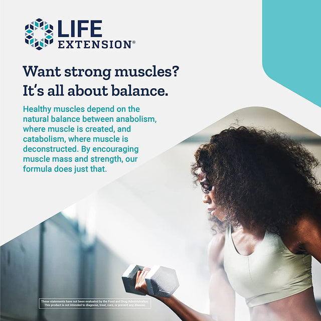 Life Extension Wellness Code Muscle Strength & Restore Formula Sustains Muscle Health & Growth – Gluten-Free, Non-Gmo – Net Wt. 94.2 G (3.32 Oz) 30 Servings