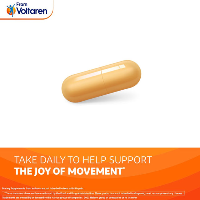 Joint Comfort + Movement from Voltaren Dietary Supplements, 30Ct