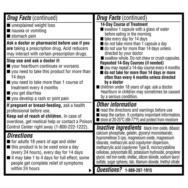 Equate Omeprazole Delayed-Release Capsules, 20 Mg, 28 Count