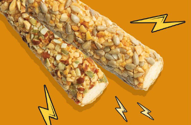 Honey Stinger Nut + Seed Bar, Peanut and Sunflower Seed, 16G Protein, 12 Count