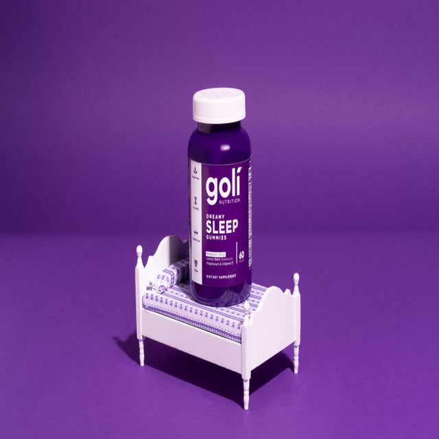 Goli Nutrition Dreamy Sleep Gummies, Lemon Balm and Botanicals, 60 Count