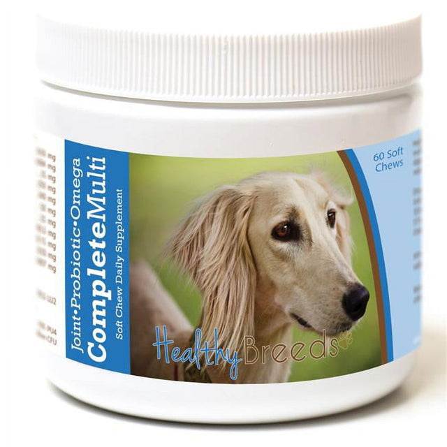 Healthy Breeds 192959008913 Saluki All in One Multivitamin Soft Chew - 60 Count