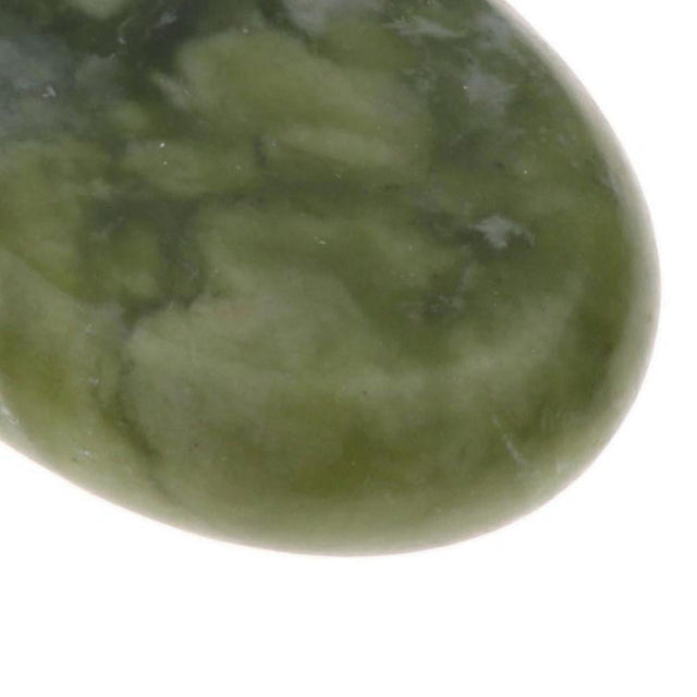 5 Pieces of Jade Massage Stones, Hot Stone for Massaging the Face, Back, Legs and the Whole Body