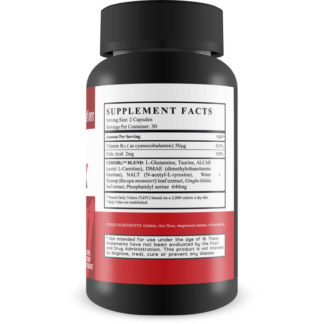 Mind Matrix by Revlabs - Nootropic Brain Supplement to Improve Memory, Focus & Clarity - 60 Capsules