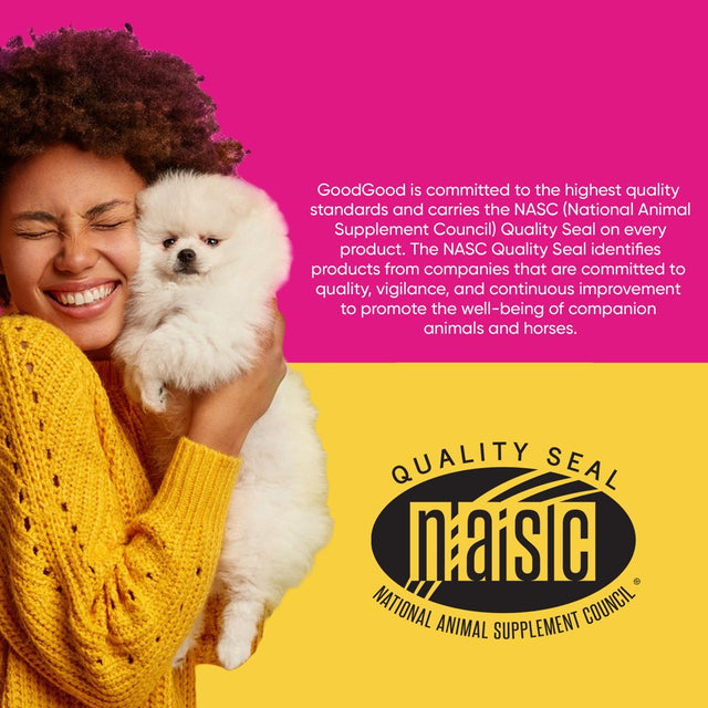 Goodgood Dog Supplement to Support Healthy Dogs, Hip + Joint, 90 Natural Flavor Chews