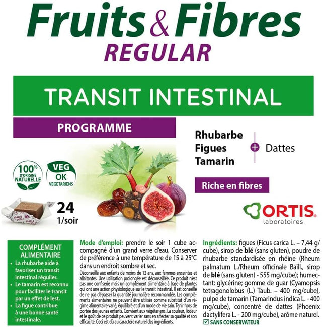 Fruits & Fibres Regular 24 Cubes