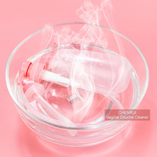 Women Vaginal Cleansing Douche 350Ml Capacity Vaginal Douche Cleaner Anal Douche