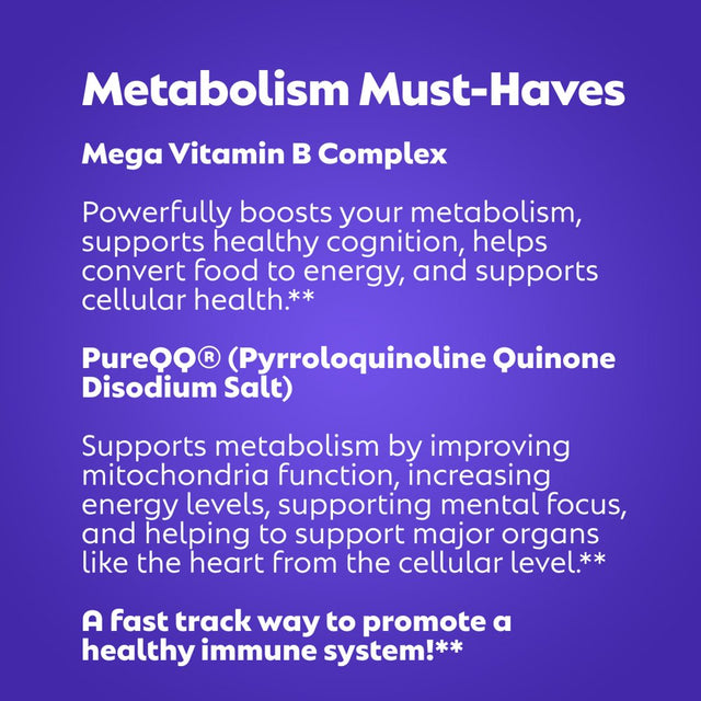 L'Evate You Vitality Boost Gummy - Dietary Supplement - Metabolism - 28 Count