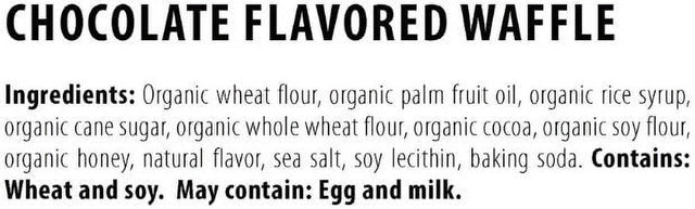 Honey Stinger Organic Energy Waffles, Chocolate, 16 Ct