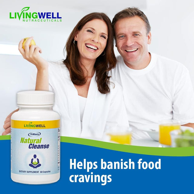 14 Day Natural Colon Cleanse, Supports Healthy Bowel Movements, Natural Detox, Advanced Cleanse Formula for Men and Women - 60 Count