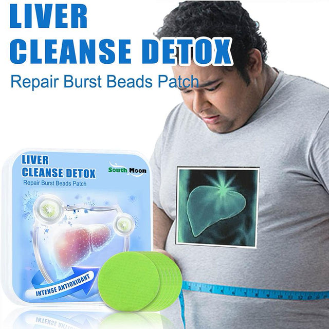 Intense Antioxidant Liver Cleanse Detox & Repair Burst Beads Patch(5 Pcs)