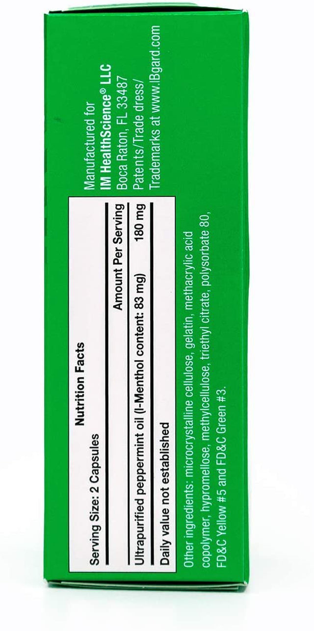 Ibgard Irritable Bowel Syndrome (IBS) Relief 48 Capsules (Pack of 2)