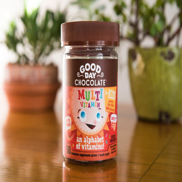 Good Day Chocolate Kids Multivitamin, 50 Ct
