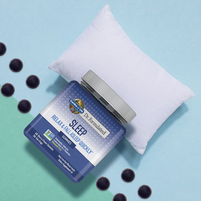 Garden of Life Dr. Formulated Adult Sleep Gummies | Melatonin Free Supplement | 60Ct