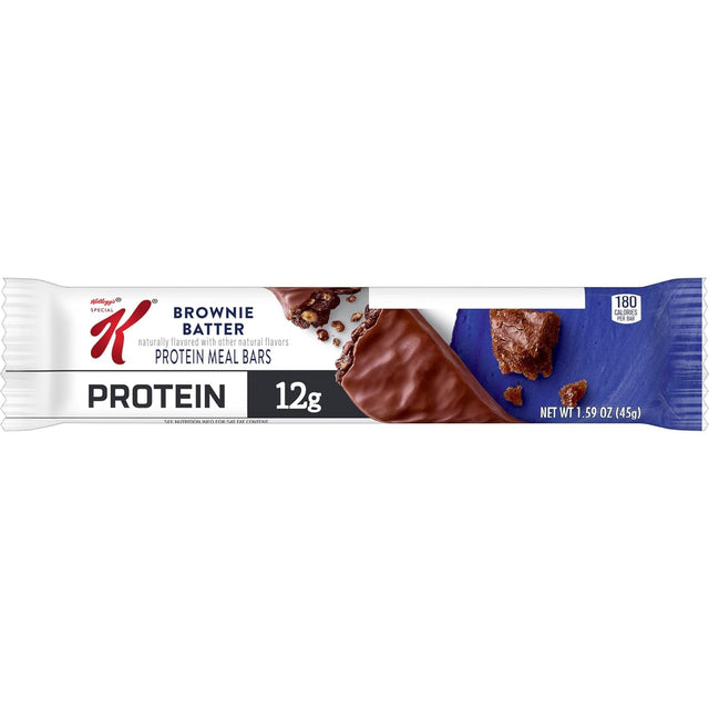 Special K Protein Bars, Meal Replacement, Protein Snacks, Brownie Batter (20 Bars)