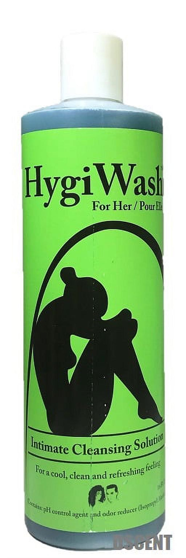 Hygi Wash for a Cool Clean & Refreshing Feeling Intimate Cleansing Solution 16Oz