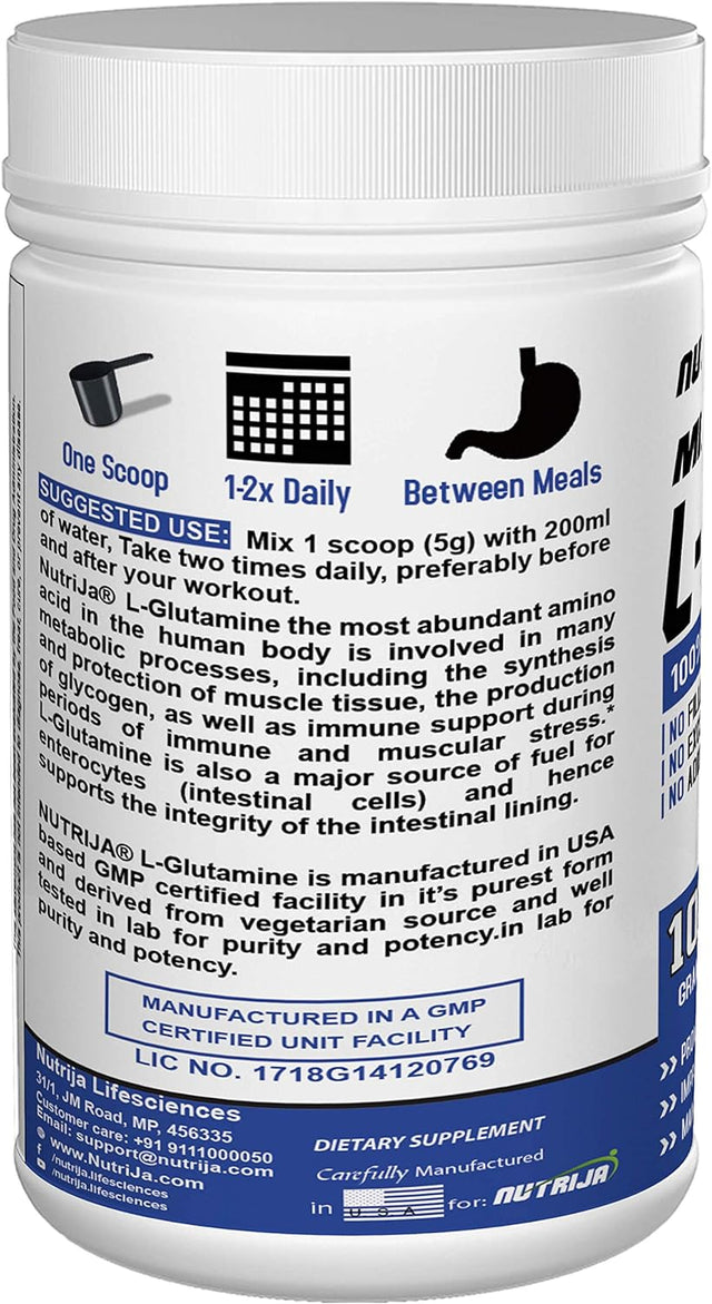 GLUTAMINE - 100Grams