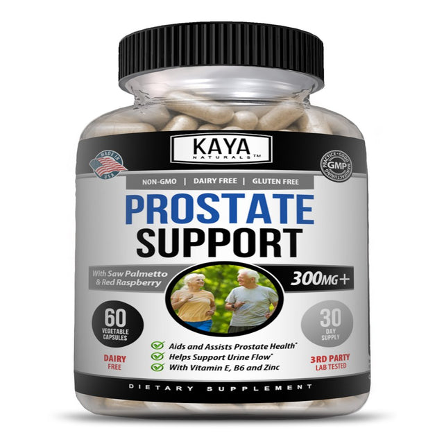 Kaya Naturals Prostate Support - Reduce Frequent Urination, Stamina Supplement