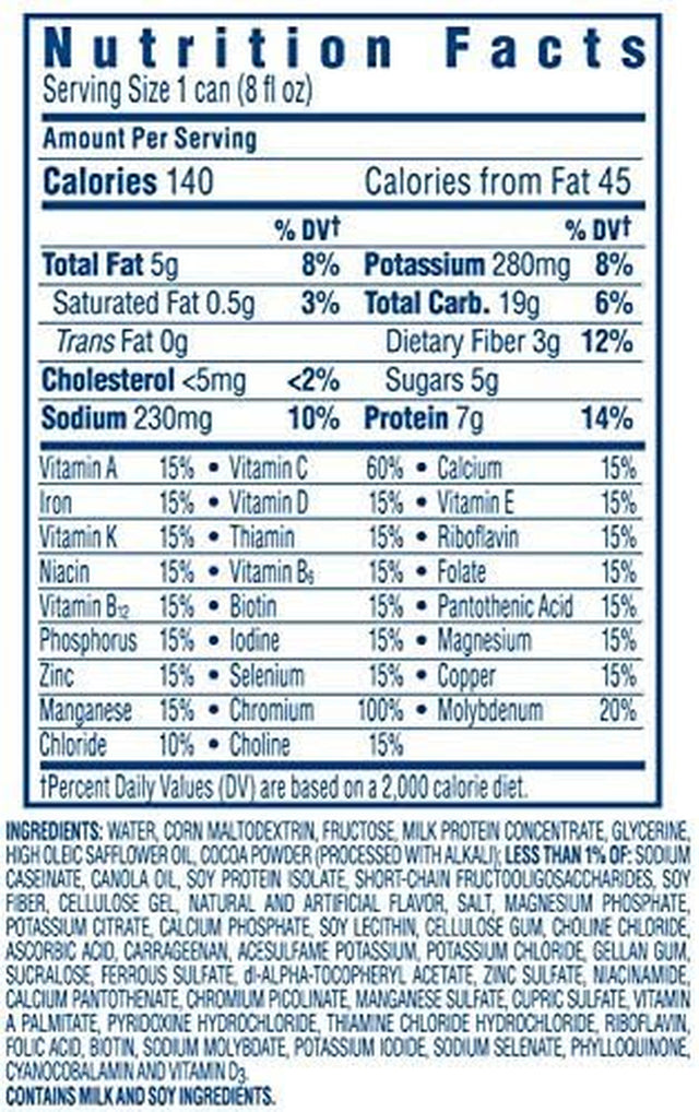 Glucerna Rich Chocolate Snack Shake, 4Ct, 8 Oz. (Pack of 4 Boxes)