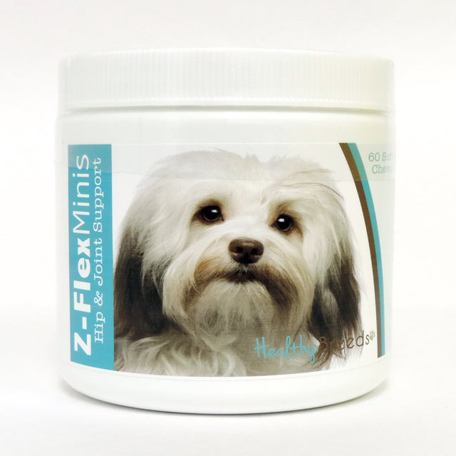 Healthy Breeds Havanese Z-Flex Minis Hip & Joint Support Soft Chews 60 Count