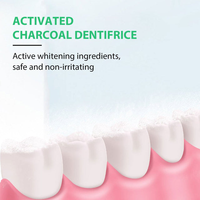 Hurt No or Teeth for Natural Coconuts on Teeth Powder Whitener Charcoal Enamels Gums Activated Tooth Care Tooth Care A