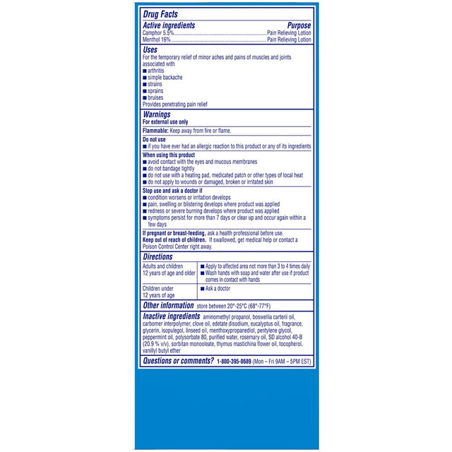 Alevex Pain Relieving Lotion with Rollerball Applicator, Topical Pain Reliever, 2.5Oz