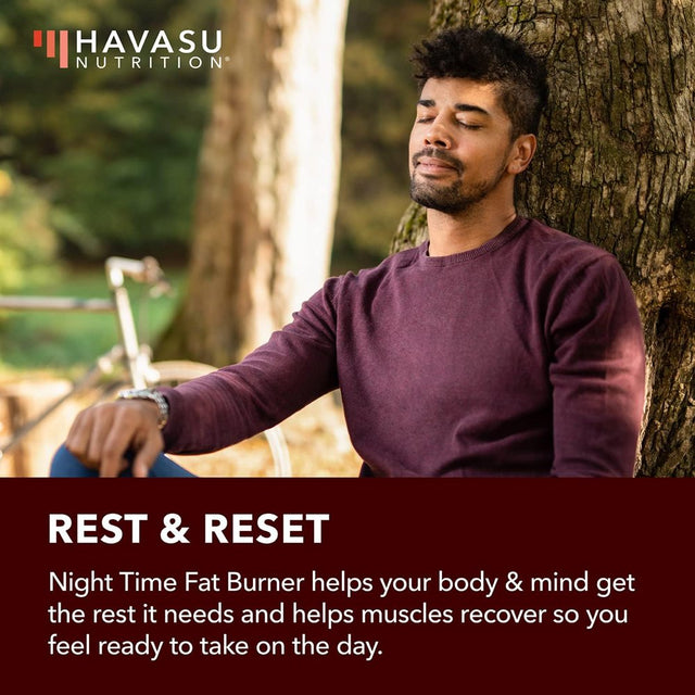 Havasu Night Time Fat Burner for Women Pills | Metabolism Booster to Support Weight Loss, 60Ct