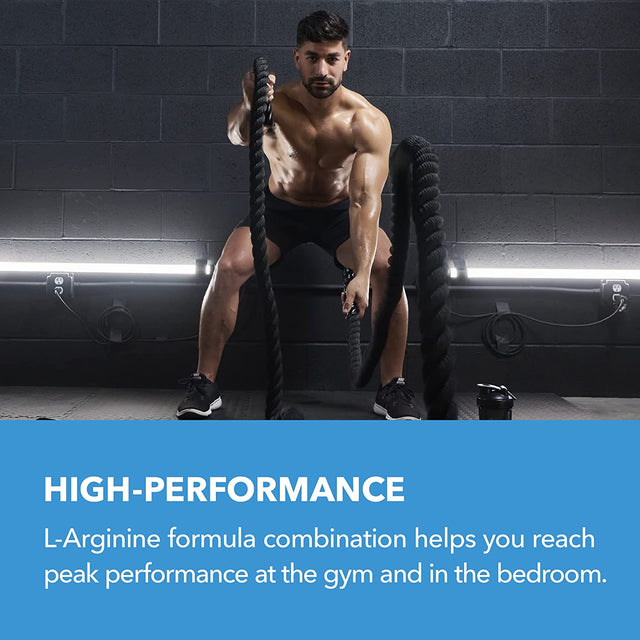 L Arginine and DHEA Capsules with Potent Ingredients for Ultimate Male Health Support | Supports Overall Health and Vascular Support | 60 Vegan L-Arginine Capsules and 60 Vegan DHEA Capsules