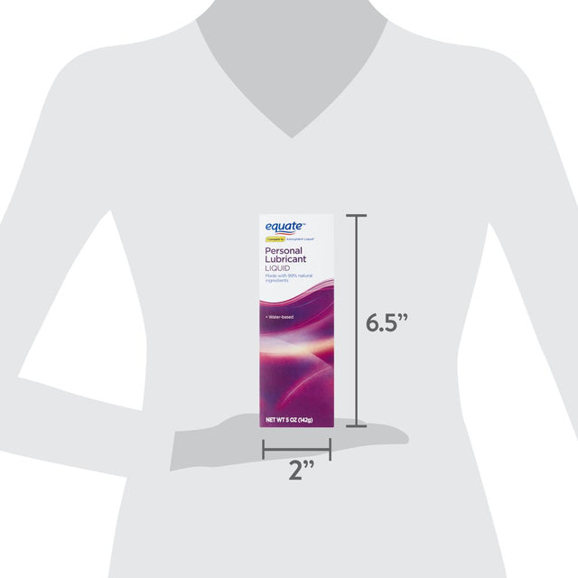 Equate Water Based Personal Lubricant Liquid, 5 Oz