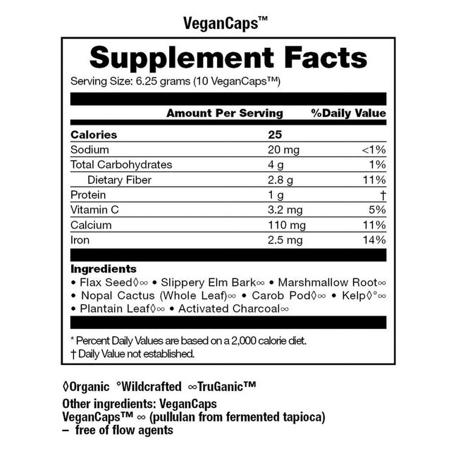 Intestinal Drawing Formula - 105 Vegancaps