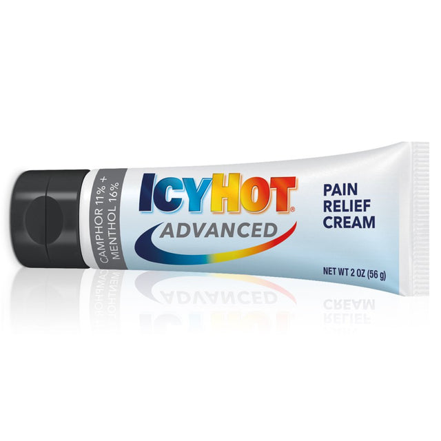 Icy Hot Advanced Muscle & Joint Pain Relief Cream with Menthol and Camphor, 2Oz