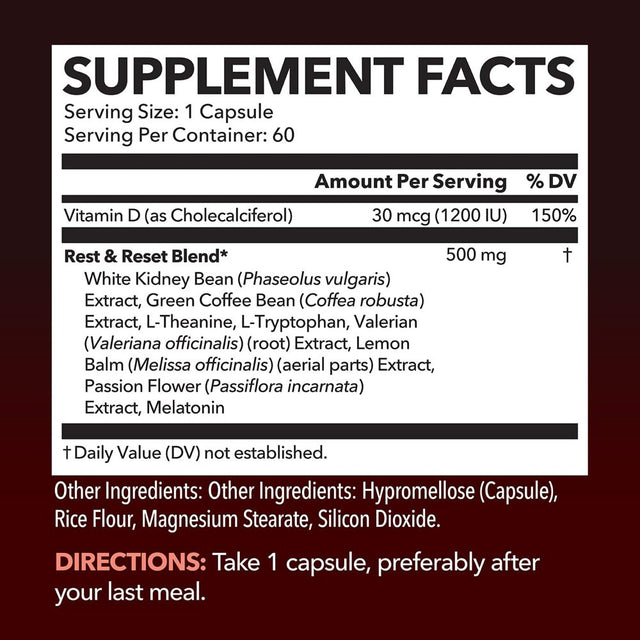 Havasu Night Time Fat Burner for Women Pills | Metabolism Booster to Support Weight Loss, 60Ct