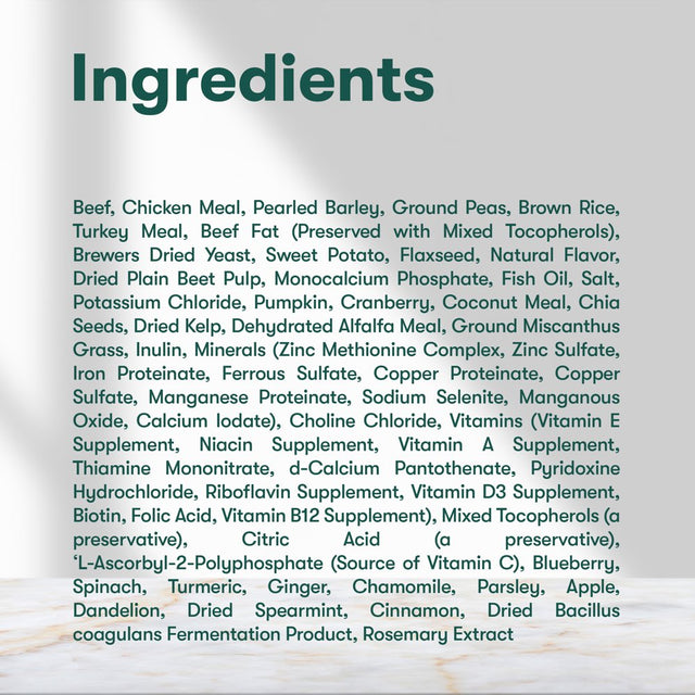 Jinx Beef, Brown Rice & Sweet Potato Dry Dog Food, 23.5 Lb. Bag