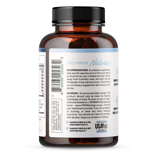 Kidney Health Supplement, Kidney Cleanse and Detox Formula from Snap Supplements, Uva Ursi Formula, 60 Capsules