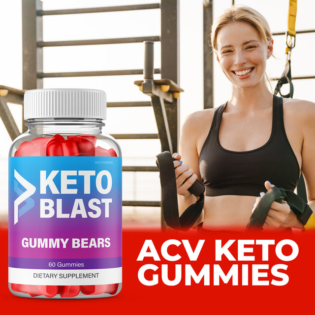 Keto Blast Gummies for Weight Loss Keto Blast Gummy Bears Supplement (60 Gummies)