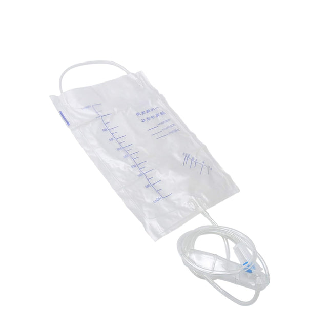 1000Ml Disposable Coffee Cleanse Detox Bags Silicone Bag Set with Tube Hose for Women and Men Pack of 10