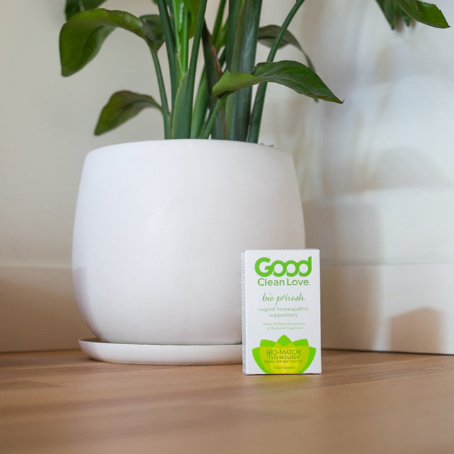 Good Clean Love: Biophresh® Vaginal Homeopathic Suppository, Bacterial Vaginosis Treatment for Women, Relieves Itching & Irritation, Promotes Urinary Tract Health, 10 Capsules