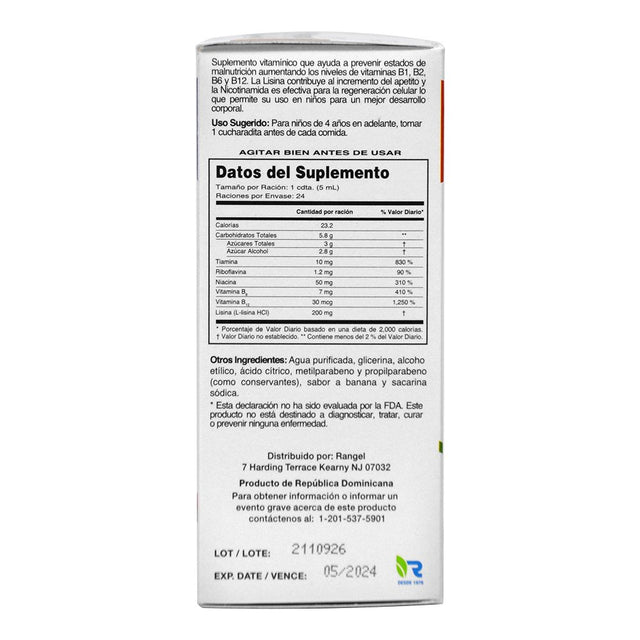 Gelnorex Kids Syrup 4Oz