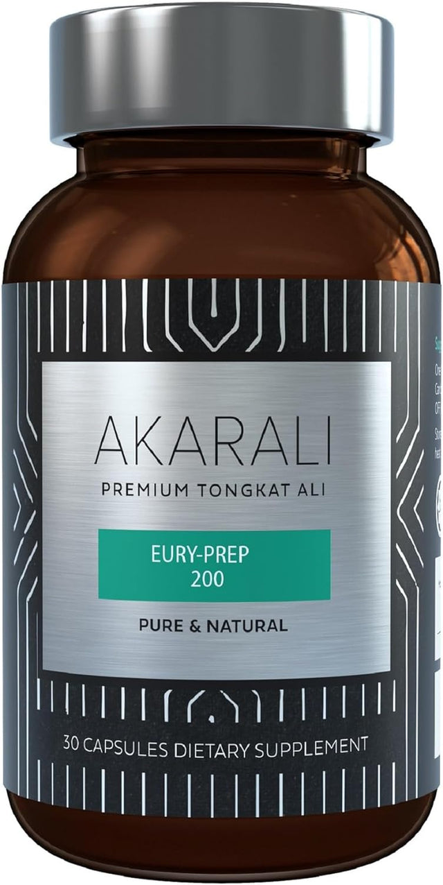 Tongkat Ali Extract for Men & Women 200:1 Highly Concentrated 1.5% Eurycomanone MIT Formulated, US Patented Physta® Supports Strength, Energy & Performance (30 Count)