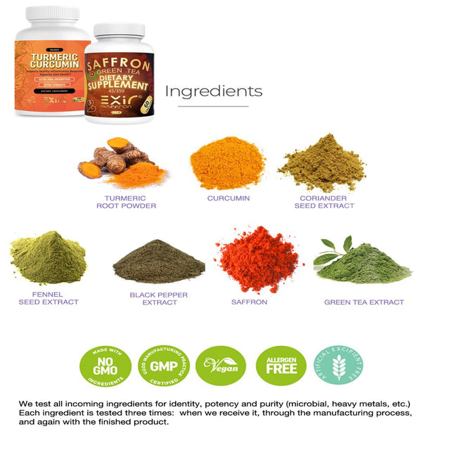 Exir Advance Prostate Health, Bladder Control Relief Supplements, 180 Counts