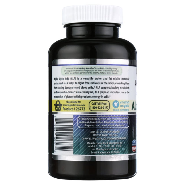 Amazing Formulas Alpha Lipoic Acid 300 Mg 120 Softgels