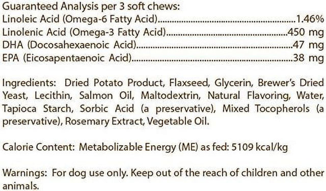 Healthy Breeds German Shepherd Salmon Oil Soft Chews 90 Count