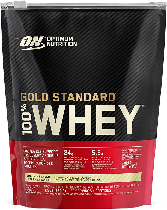 100% Gold Standard Whey, 1.5 Lb