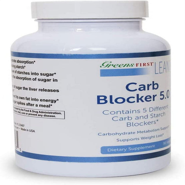 Greens First LEAN™ Carb Blocker 5.0 Dietary Supplement, 90 Capsules