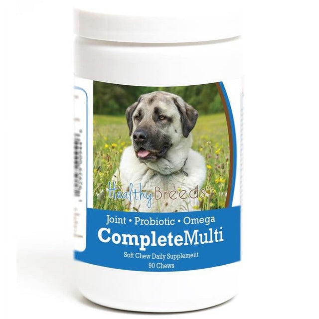 Healthy Breeds 192959009446 Anatolian Shepherd Dog All in One Multivitamin Soft Chew - 90 Count