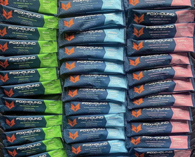 Foxhound Fuel Sample Pack | 2 of Each: Ready, Hydrate, & Recover