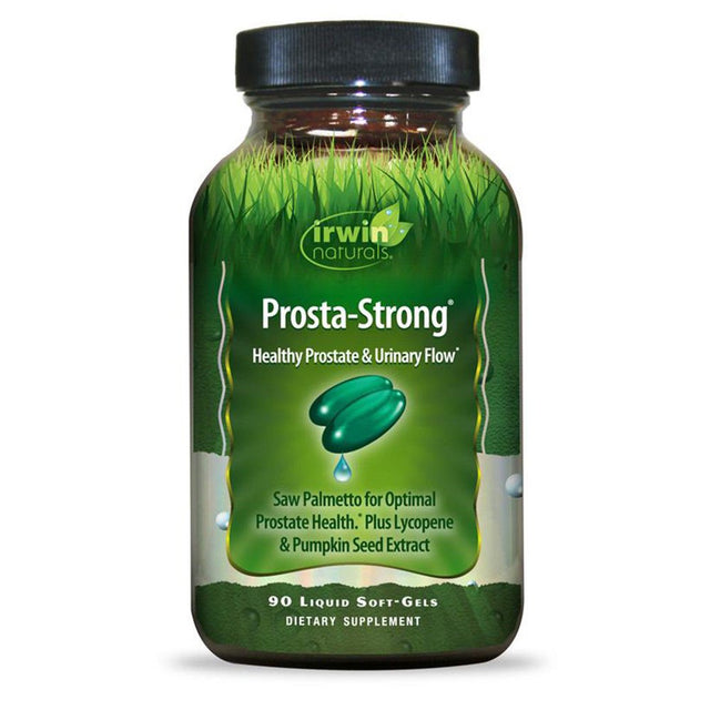 Irwin Naturals Prosta-Strong, Supports Prostate Health - 90 Ct + Pill Case