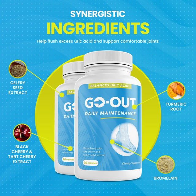 Go-Out Plex Daily Maintenance - 90 Capsules