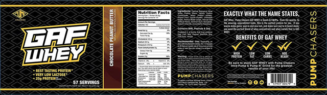 5Lb GAF Whey - Chocolate Peanut Butter