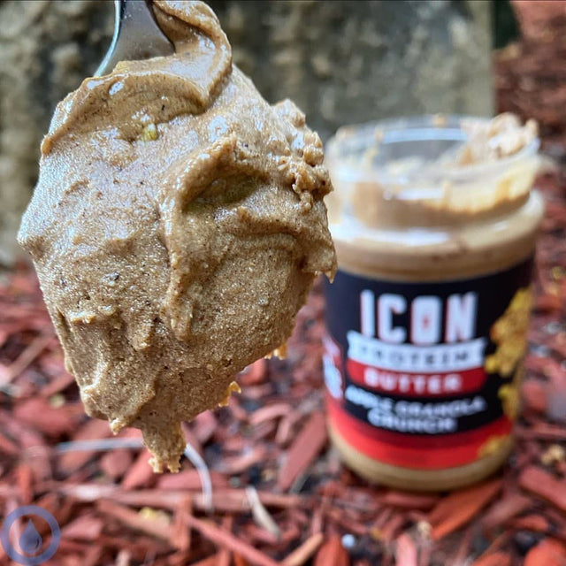 ICON Meals, Protein Peanut Butter, Creamy, Protein-Packed, Handcrafted Spread, Premium Whey Protein, Gluten Free (16 Servings, White Chocolate)